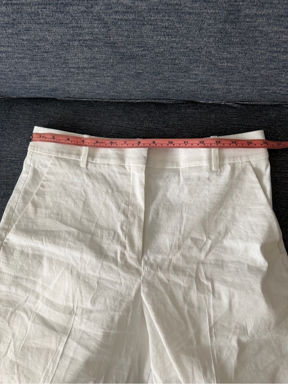 Theory White Tailored Trousers - Picture 6 of 6